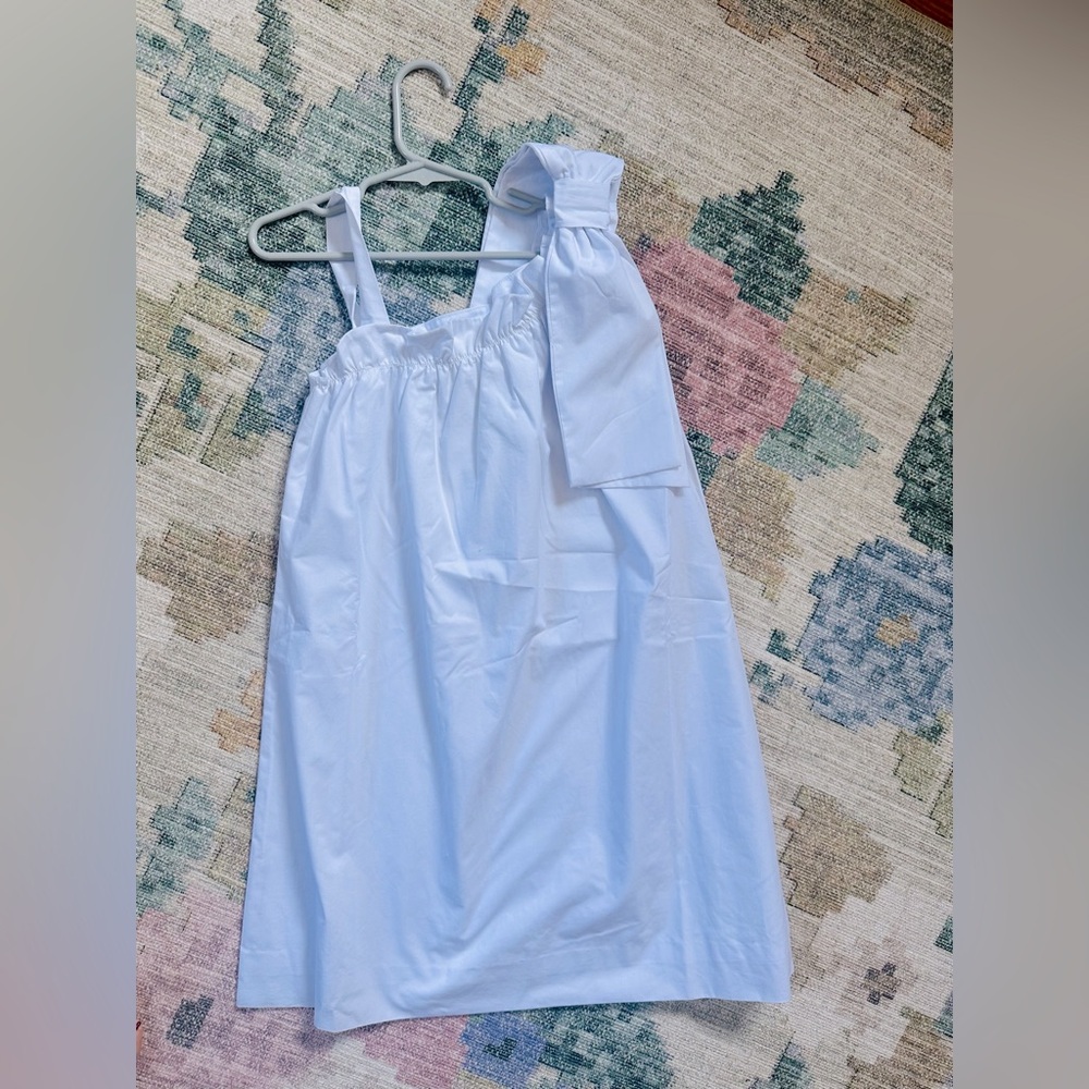 NWT TBBC one shoulder white dress